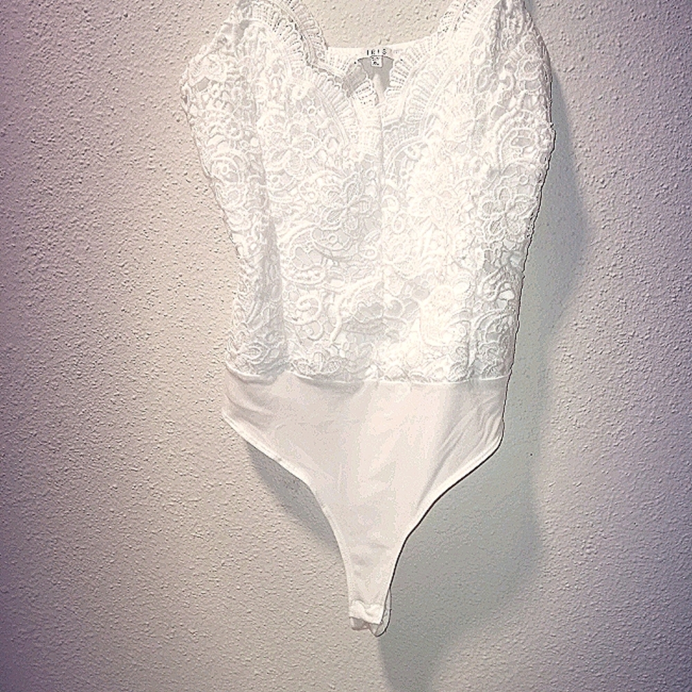 Lace White Bodysuit